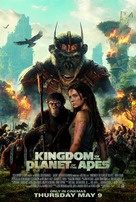 Kingdom of the Planet of the Apes - British Movie Poster (xs thumbnail)