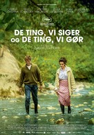 Les choses qu&#039;on dit, les choses qu&#039;on fait - Danish Movie Poster (xs thumbnail)