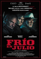 Cold in July - Spanish Movie Poster (xs thumbnail)