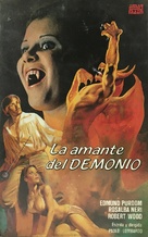 L&#039;amante del demonio - Spanish VHS movie cover (xs thumbnail)