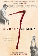 Les 7 jours du talion - French Movie Poster (xs thumbnail)