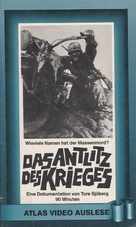 Krigets vanvett - German VHS movie cover (xs thumbnail)