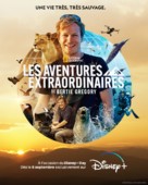 &quot;Epic Adventures with Bertie Gregory&quot; - French Movie Poster (xs thumbnail)