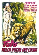 Due cuori fra le belve - Italian Movie Poster (xs thumbnail)