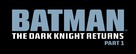 Batman: The Dark Knight Returns, Part 1 - Logo (xs thumbnail)