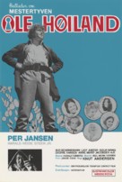 Balladen om mestertyven Ole H&oslash;iland - Norwegian Movie Poster (xs thumbnail)