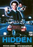 The Hidden - Spanish DVD movie cover (xs thumbnail)