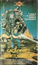 Raiders of the Living Dead - Brazilian VHS movie cover (xs thumbnail)
