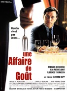 Une affaire de go&ucirc;t - French Movie Poster (xs thumbnail)
