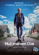 En man som heter Ove - Czech Movie Poster (xs thumbnail)