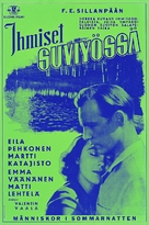 Ihmiset suviy&ouml;ss&auml; - Finnish Movie Poster (xs thumbnail)