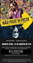 N&atilde;o Pare na Pista: A Melhor Hist&oacute;ria de Paulo Coelho - Brazilian Movie Poster (xs thumbnail)