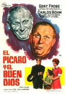 Der Gauner und der liebe Gott - Spanish Movie Poster (xs thumbnail)