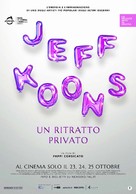 Jeff Koons: A Private Portrait - Italian Movie Poster (xs thumbnail)