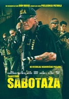 Sabotage - Croatian Movie Cover (xs thumbnail)