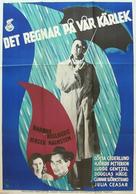 Det regnar p&aring; v&aring;r k&auml;rlek - Swedish Movie Poster (xs thumbnail)