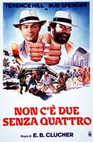 Non c&#039;&eacute; due senza quattro - Italian VHS movie cover (xs thumbnail)
