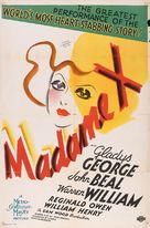 Madame X - Movie Poster (xs thumbnail)