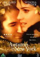Autumn in New York - Danish Movie Cover (xs thumbnail)