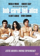Bob &amp; Carol &amp; Ted &amp; Alice - Spanish DVD movie cover (xs thumbnail)