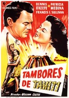 Drums of Tahiti - Spanish Movie Poster (xs thumbnail)