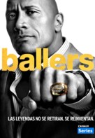 &quot;Ballers&quot; - Spanish Movie Poster (xs thumbnail)