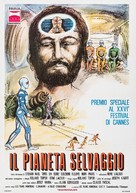 La plan&egrave;te sauvage - Italian Movie Poster (xs thumbnail)