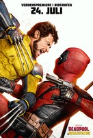 Deadpool &amp; Wolverine - Danish Movie Poster (xs thumbnail)