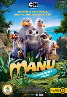 Manou the Swift - Hungarian Movie Poster (xs thumbnail)