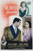 My Favorite Wife - Spanish Movie Poster (xs thumbnail)