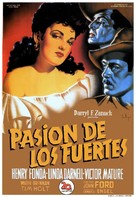 My Darling Clementine - Spanish Movie Poster (xs thumbnail)