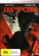 Five Graves to Cairo - Australian DVD movie cover (xs thumbnail)