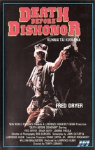 Death Before Dishonor - Finnish VHS movie cover (xs thumbnail)