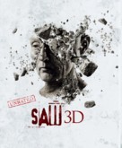 Saw 3D - Swedish Blu-Ray movie cover (xs thumbnail)