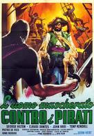 L&#039;uomo mascherato contro i pirati - Italian Movie Poster (xs thumbnail)