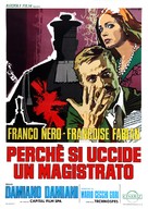 Perch&eacute; si uccide un magistrato? - Italian Movie Poster (xs thumbnail)