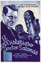 Mysterious Doctor Satan - Spanish Movie Poster (xs thumbnail)
