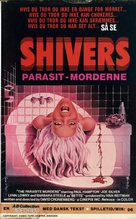 Shivers - Danish Movie Poster (xs thumbnail)