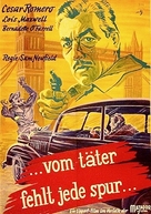 Lady in the Fog - German Movie Poster (xs thumbnail)