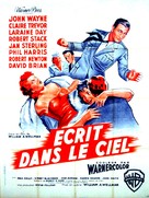 The High and the Mighty - French Movie Poster (xs thumbnail)