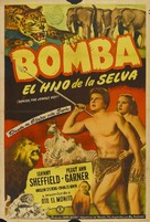 Bomba, the Jungle Boy - Argentinian Movie Poster (xs thumbnail)