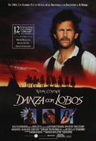 Dances with Wolves - Argentinian Movie Poster (xs thumbnail)