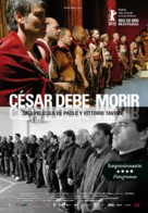 Cesare deve morire - Spanish Movie Poster (xs thumbnail)