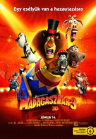 Madagascar 3: Europe&#039;s Most Wanted - Hungarian Movie Poster (xs thumbnail)