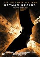 Batman Begins - Turkish DVD movie cover (xs thumbnail)
