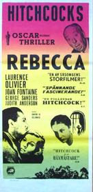 Rebecca - Swedish Movie Poster (xs thumbnail)