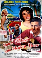 Unter Palmen am blauen Meer - German Movie Poster (xs thumbnail)