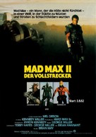 Mad Max 2 - German Movie Poster (xs thumbnail)
