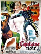 Il capitano nero - French Movie Poster (xs thumbnail)