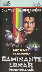 Moonwalker - Argentinian VHS movie cover (xs thumbnail)